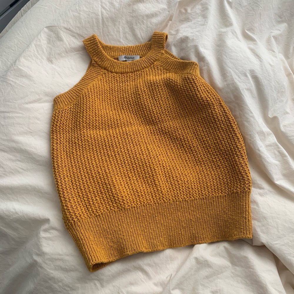 Madewell sweater tank top Sz XXS